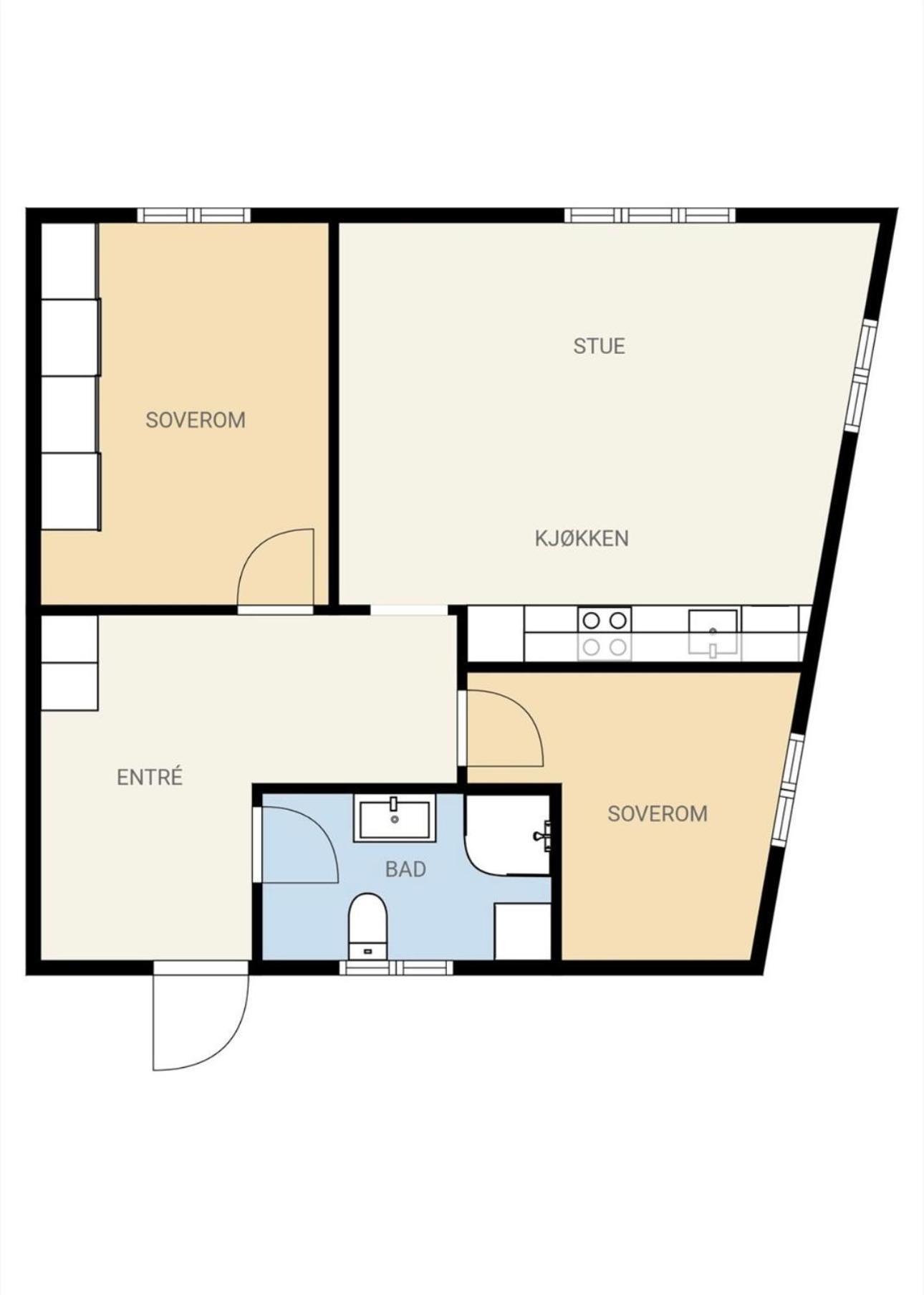 A Place To Stay Stavanger, Apartment 5 - Quality And Free Parking- Exterior foto